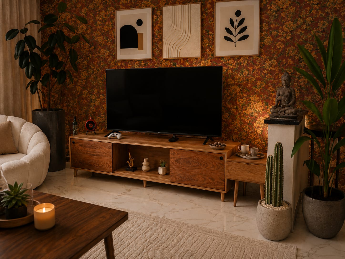 Meuble TV Scandinave Moderne